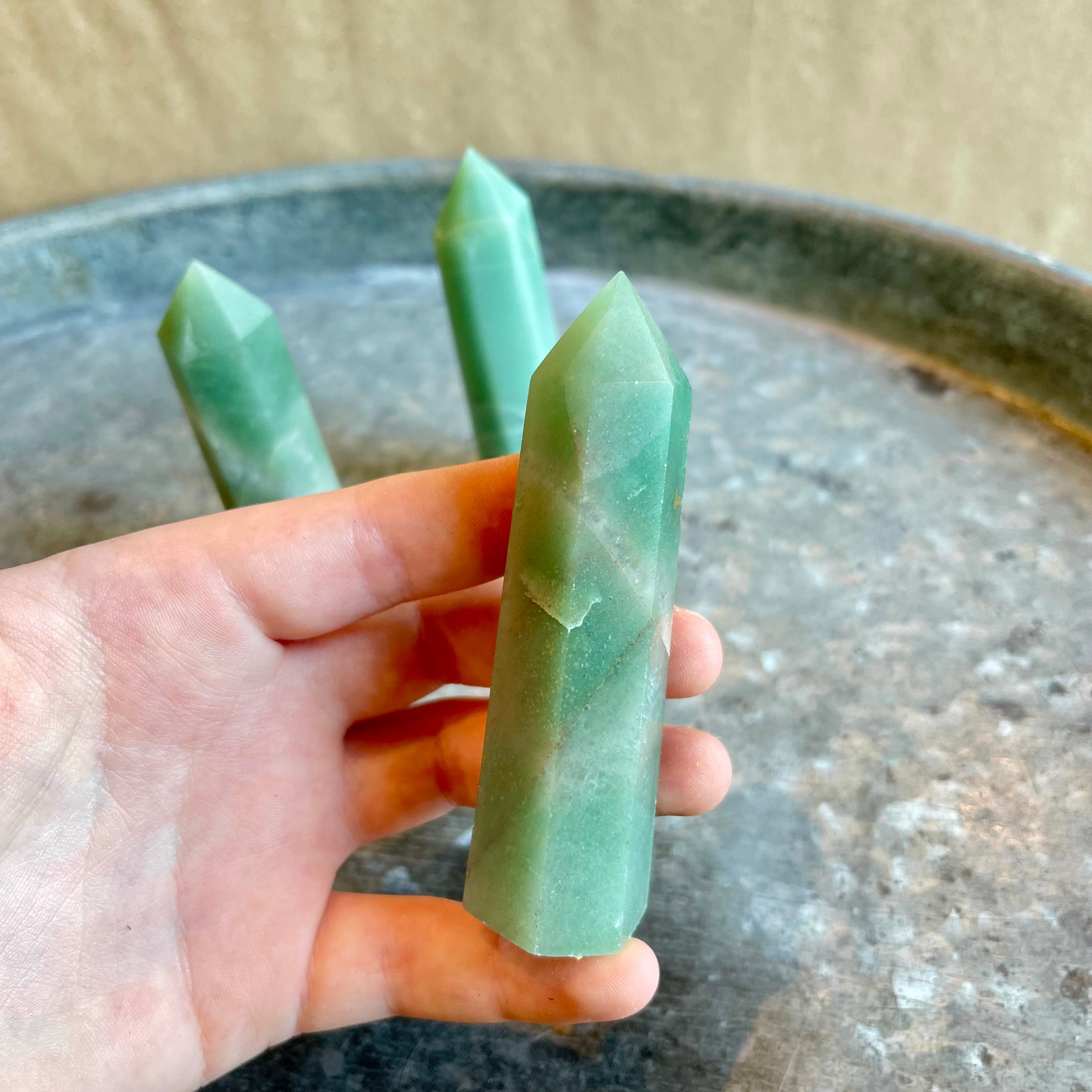 Green Aventurine - Crystal Tower