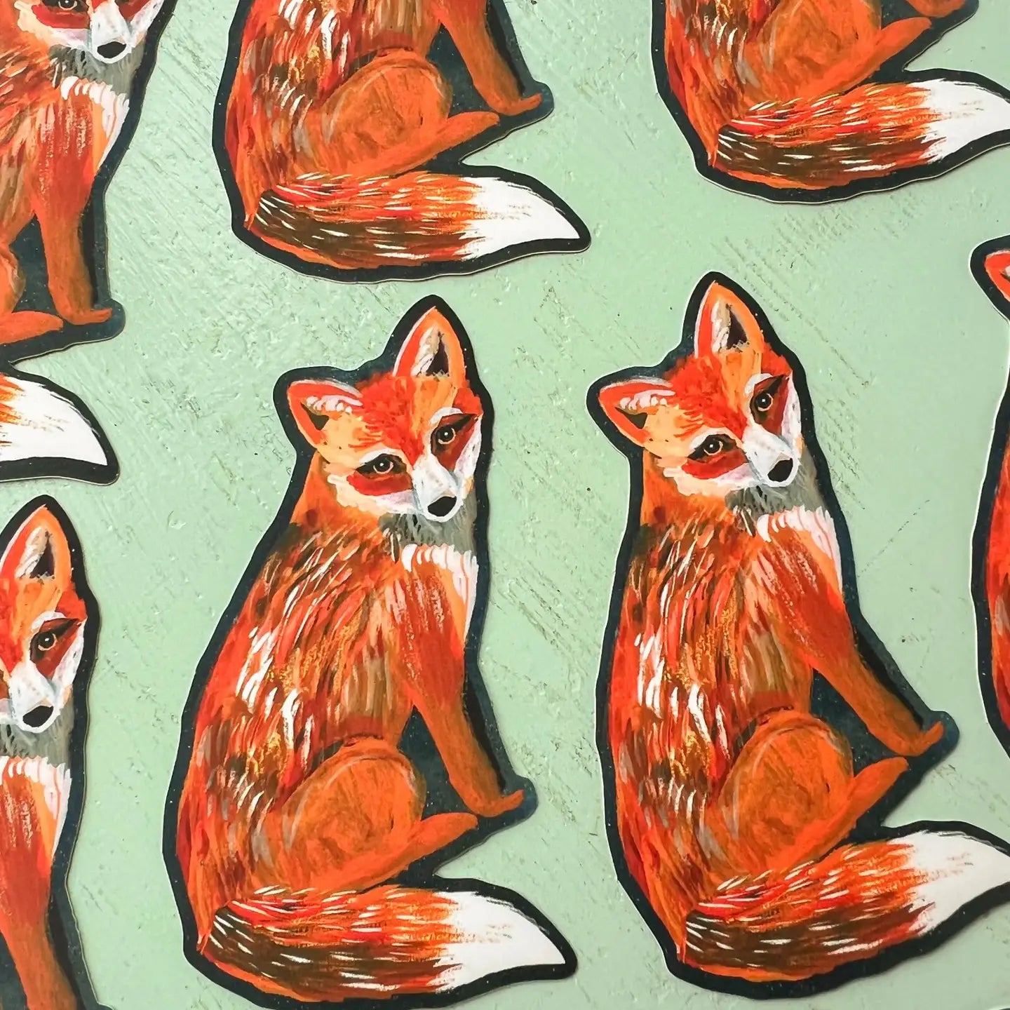 Friendly Fox Sticker