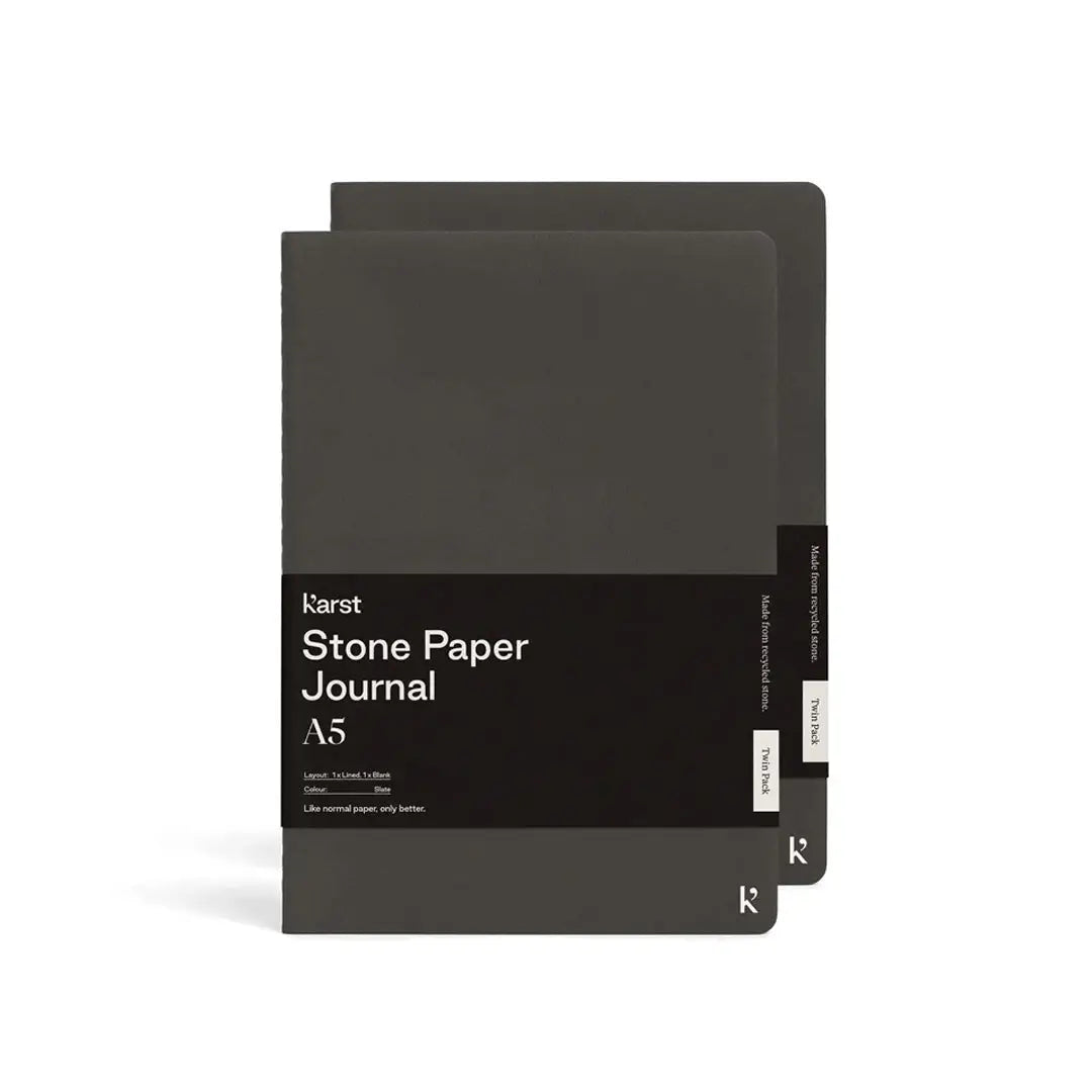 Karst A5 Stone Paper Notebook Set - 7 Colors