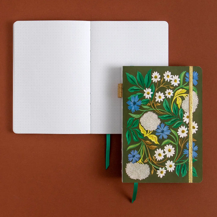 Forage Flower Dot Grid Journal