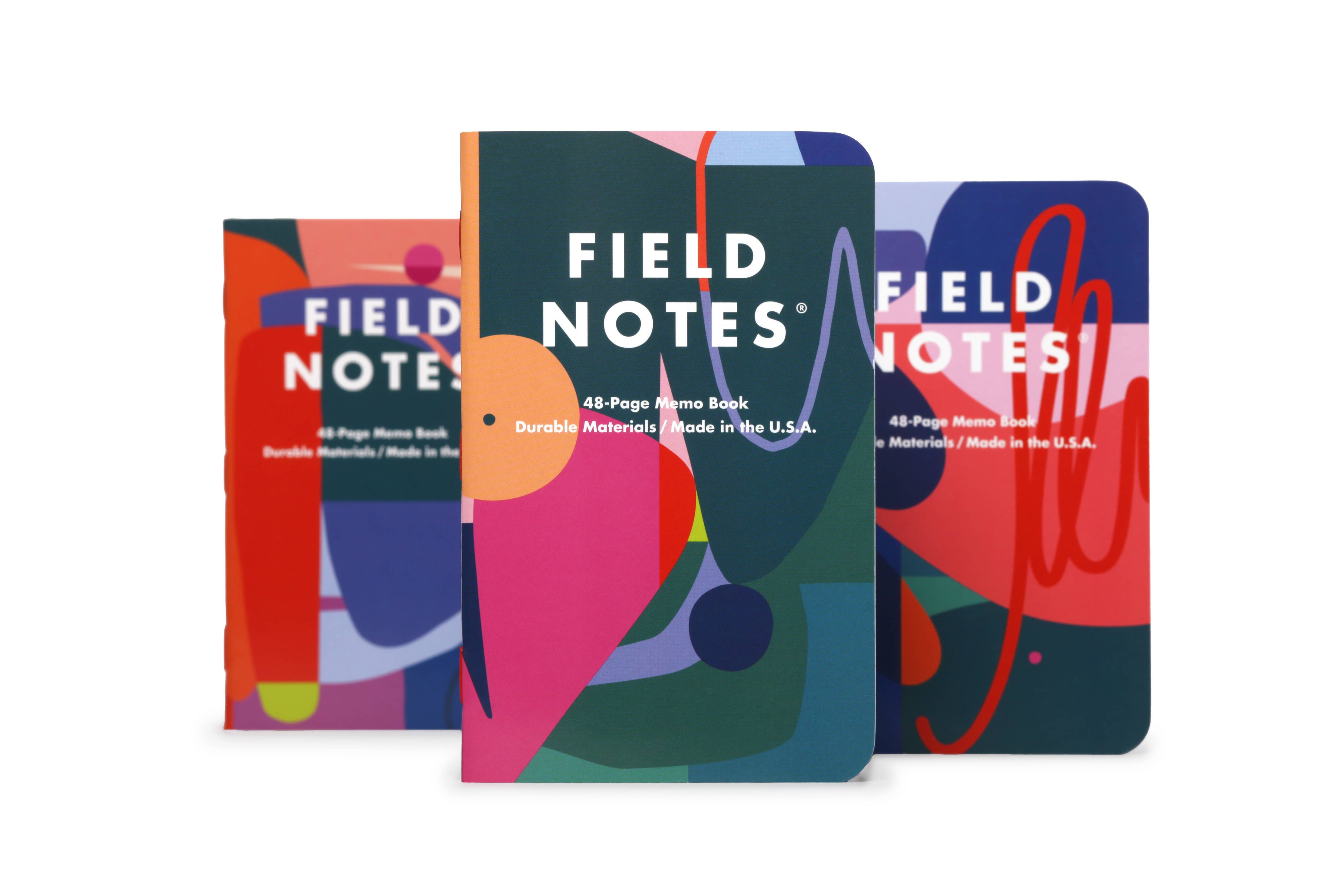 Abstract Flora Pocket Notebook Pack