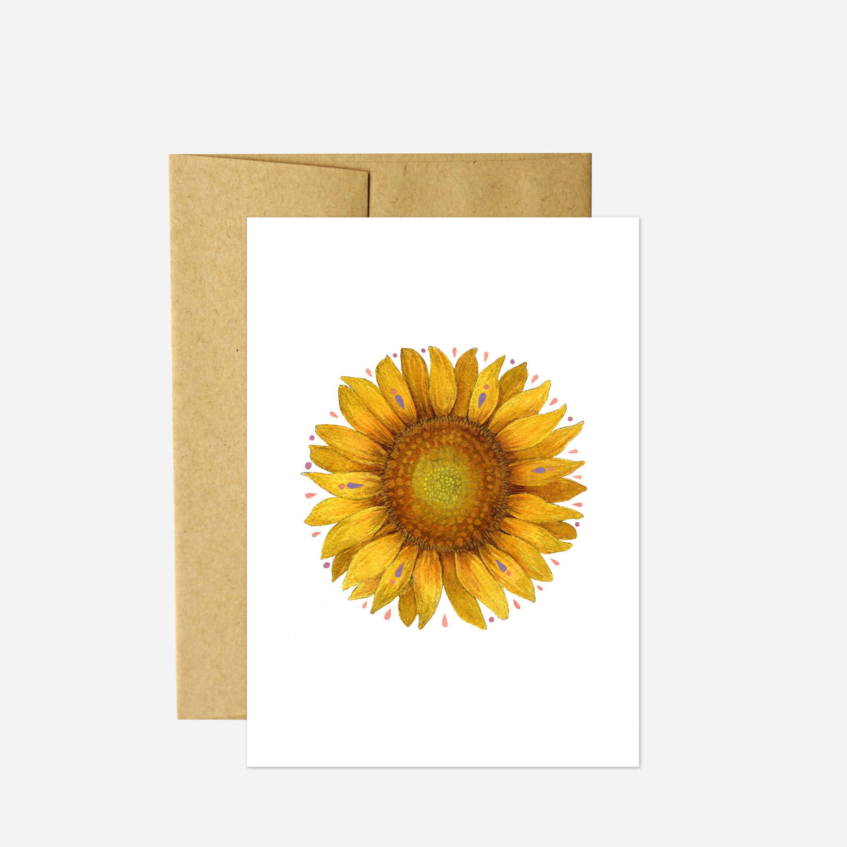 Sunflower Card