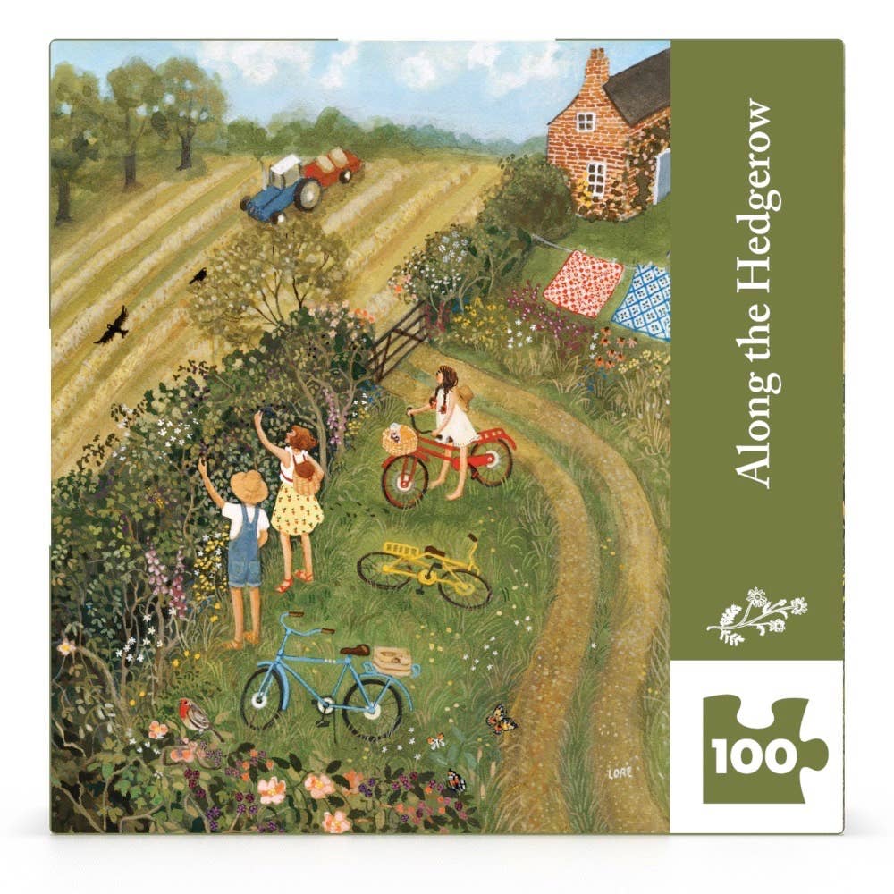 Along the Hedgerow - Mini 100 Piece Puzzle