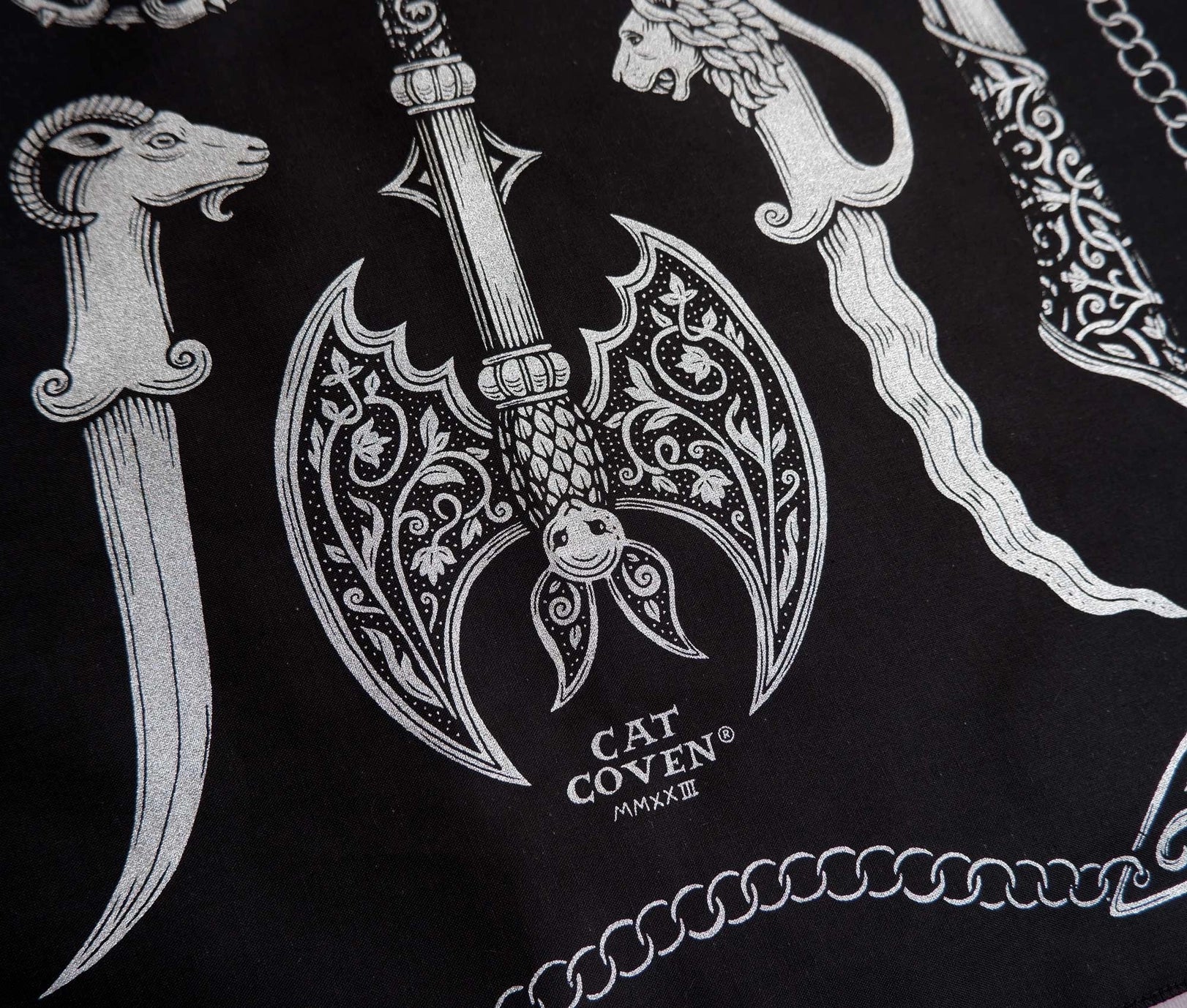 Choose your Weapon Silver Bandana