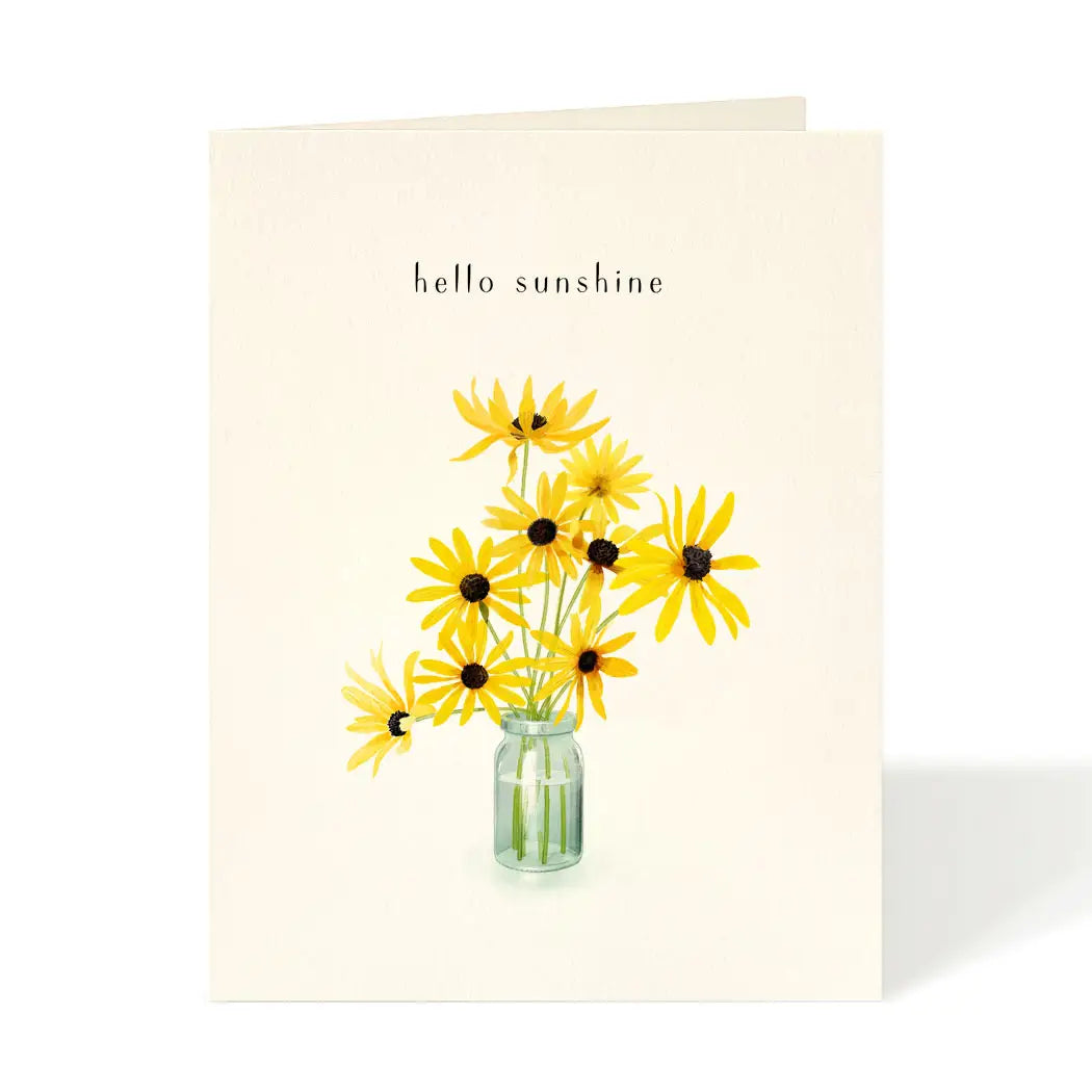 Black Eyed Susan Friendship Card