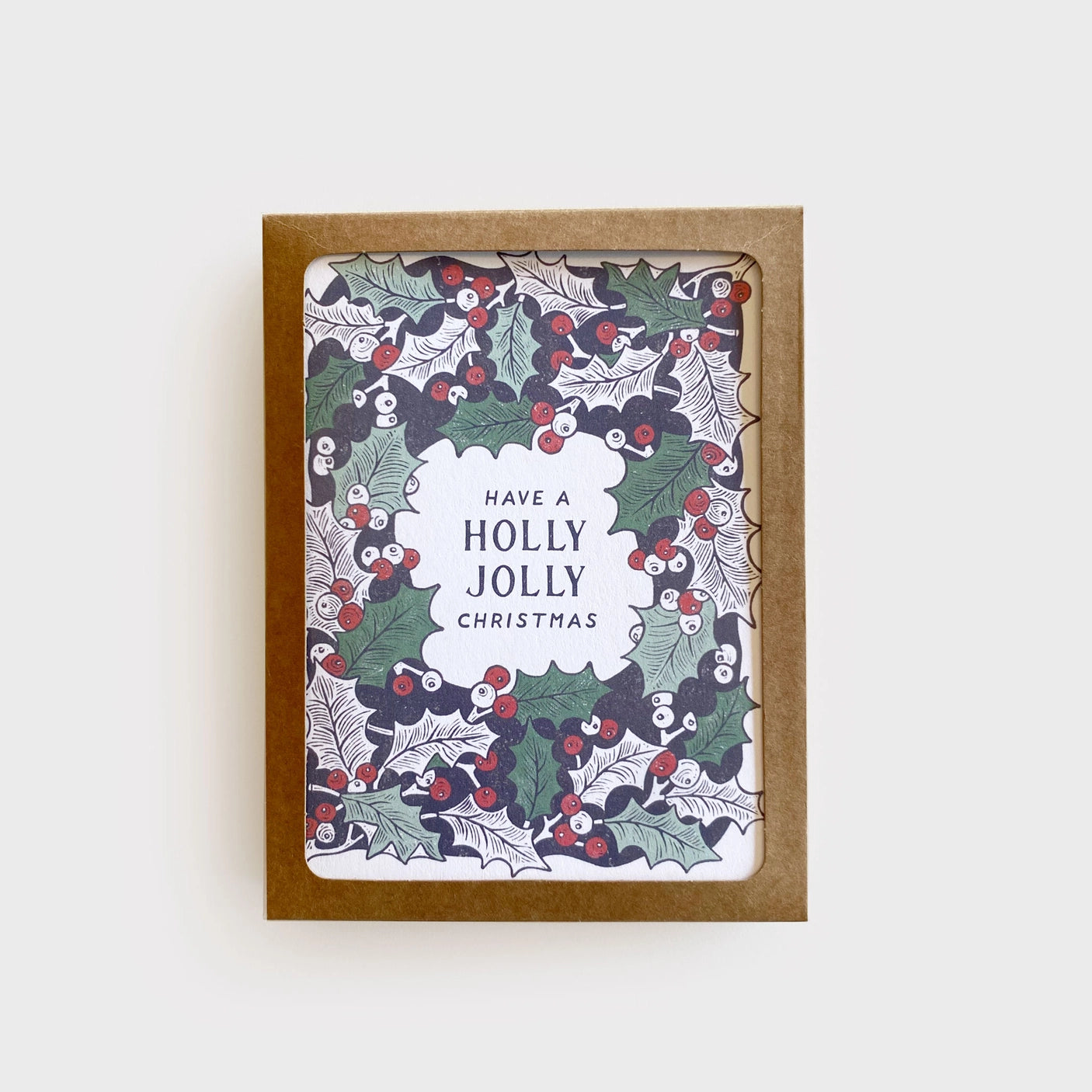 Holly Jolly Christmas Card Box Set