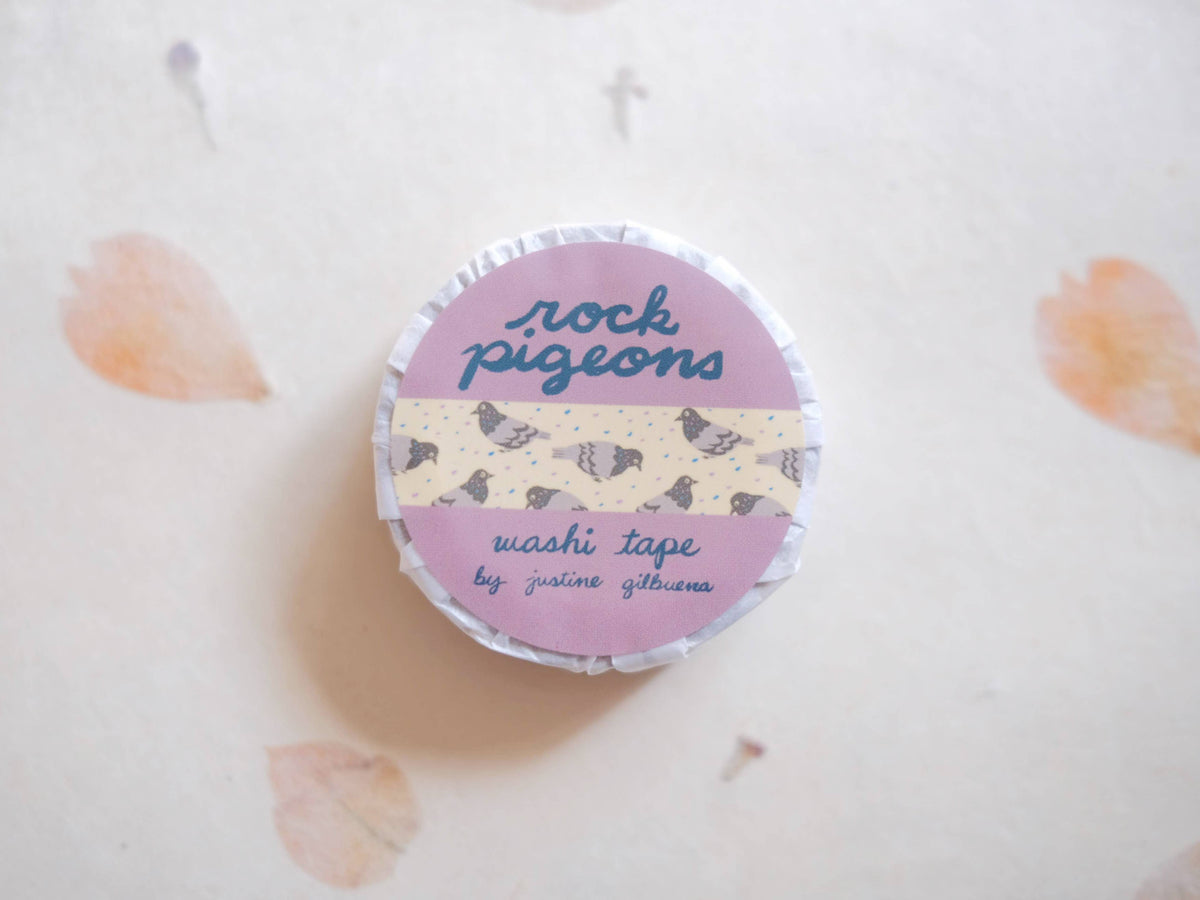Rock Pigeons Washi Tape