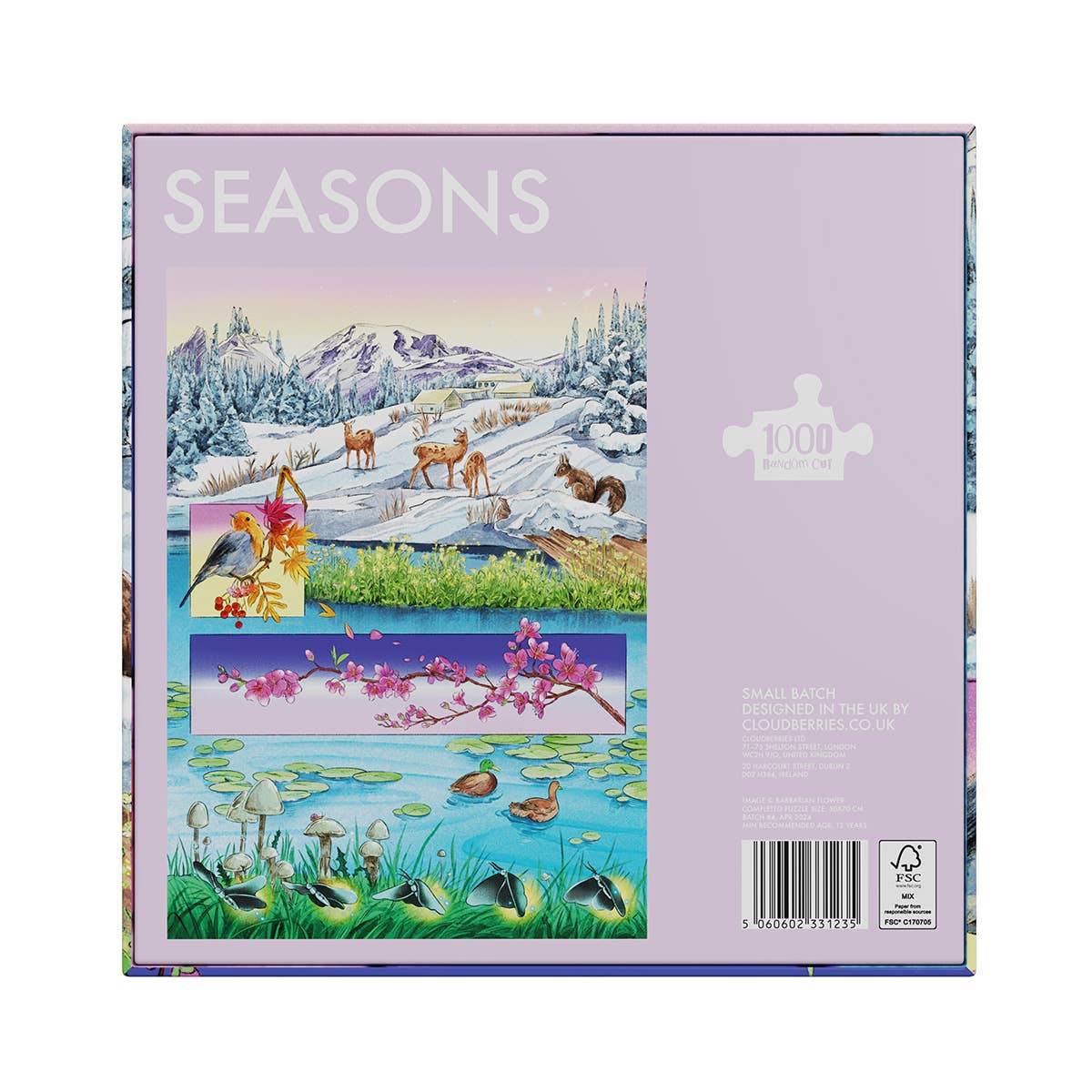 Seasons of the Year 1000 Piece Puzzle
