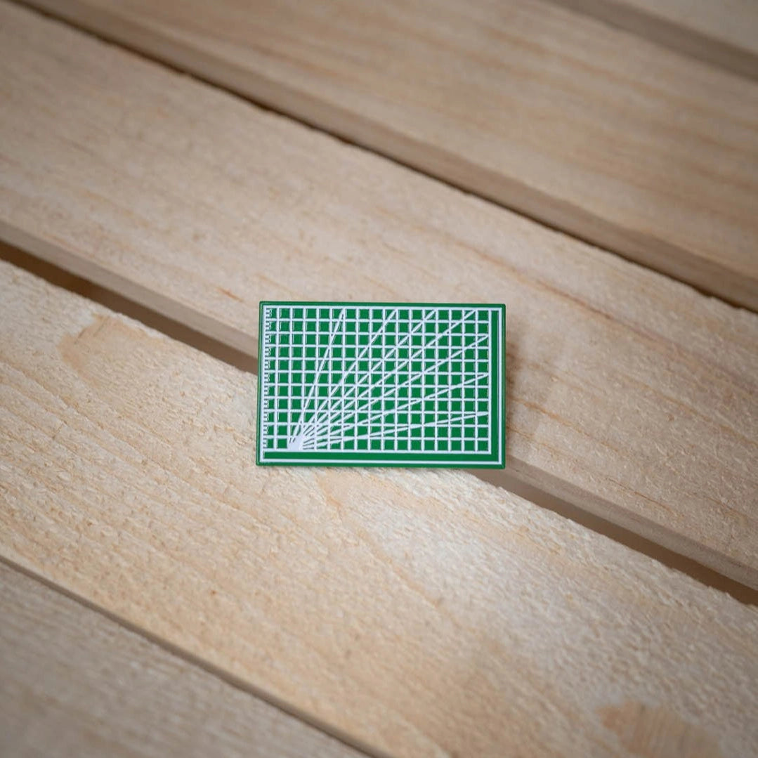 Pin Museum Cutting Mat Enamel Pin