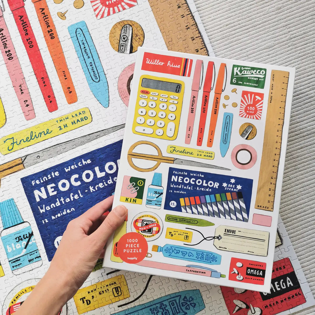 Stationery Supplies 1000 Piece Puzzle