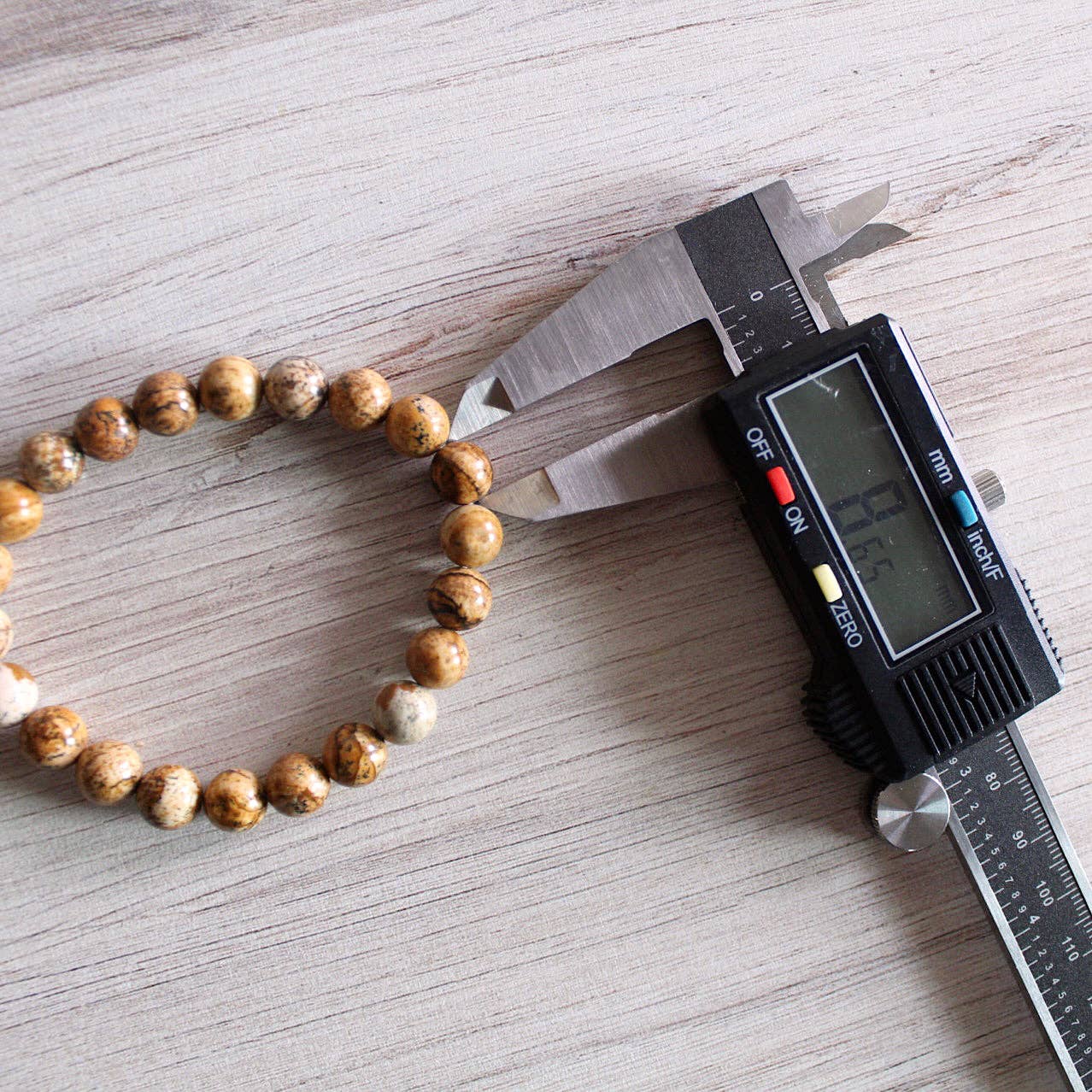 Picture Jasper - Crystal Bracelet