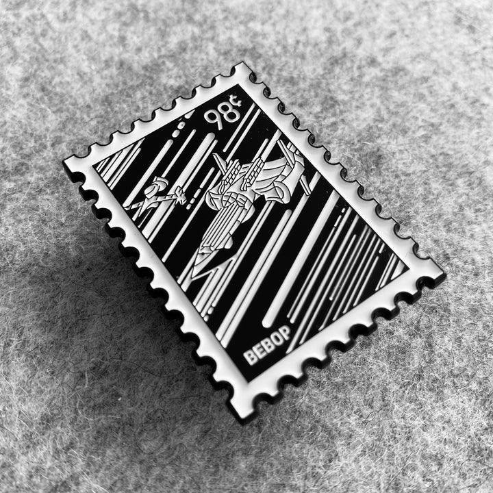 Bebop Stamp Pin