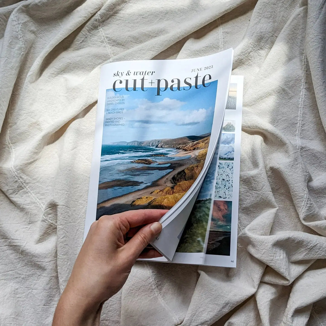 Scrapbooker's Cut + Paste Magazine - Issue 04 Sky & Water