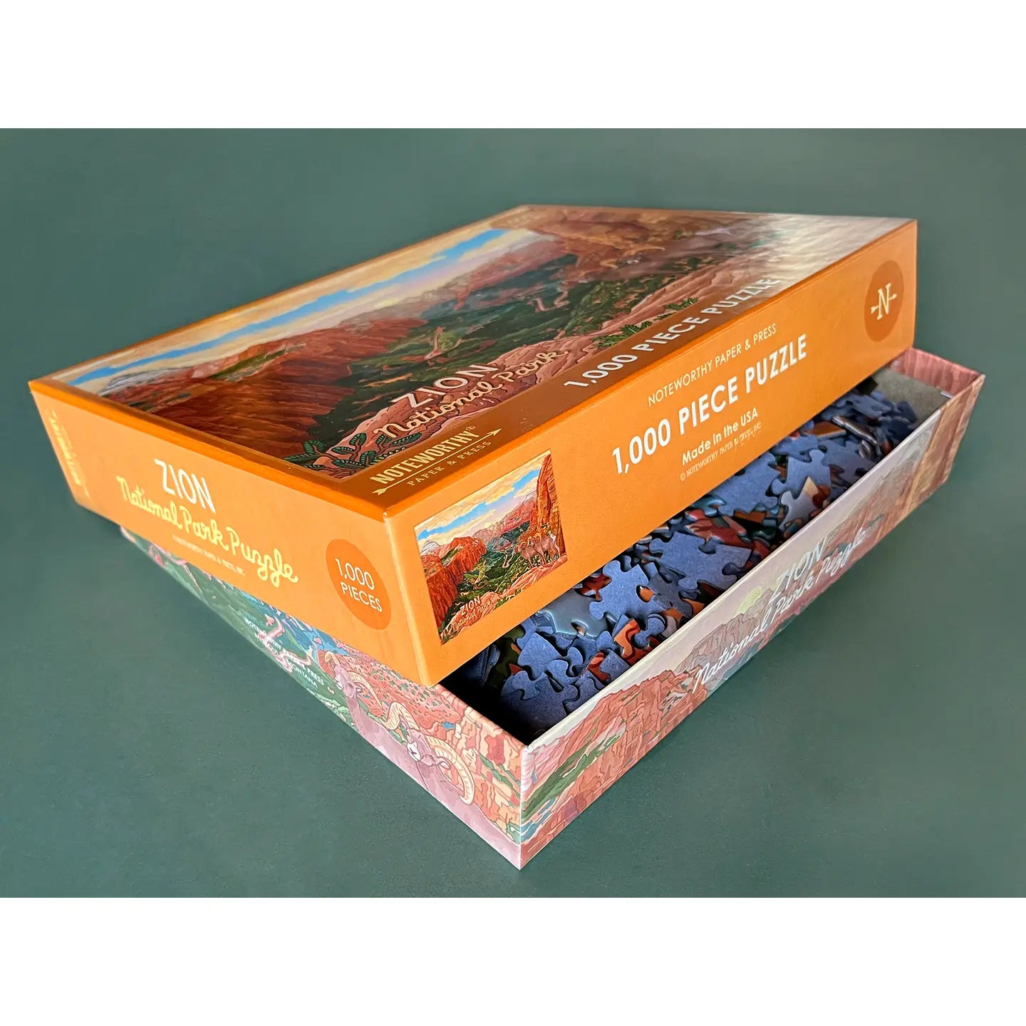 National Parks 1000 Piece Puzzles - 3 Parks