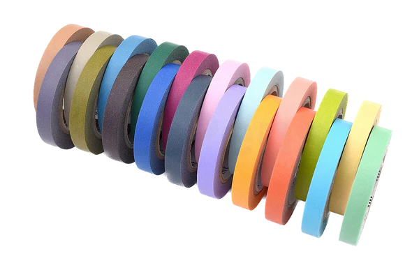 MT Slim Washi Tape - 5 Styles