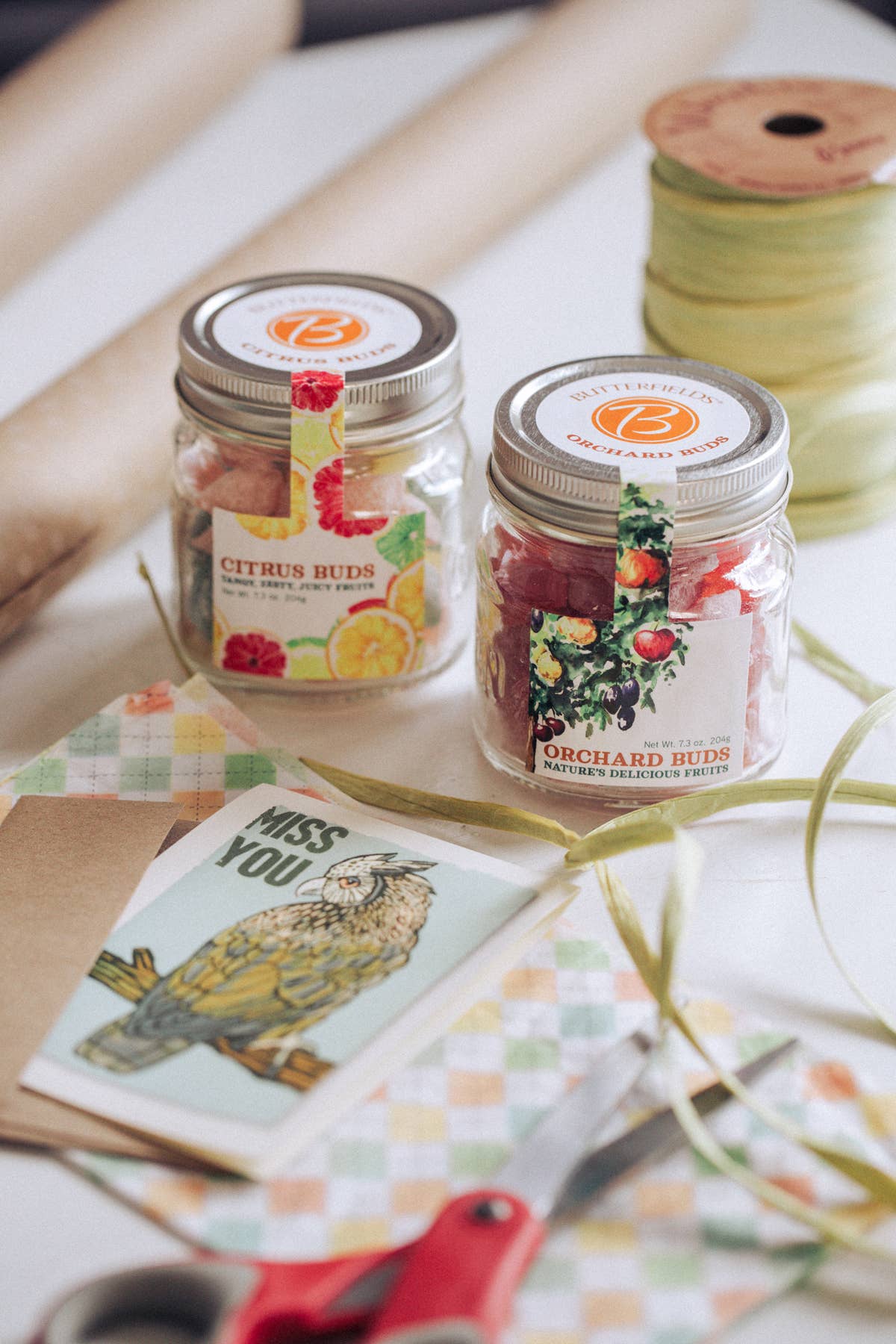 Butterfield's Hard Candy Buds - Orchard Assortment Mason Jar