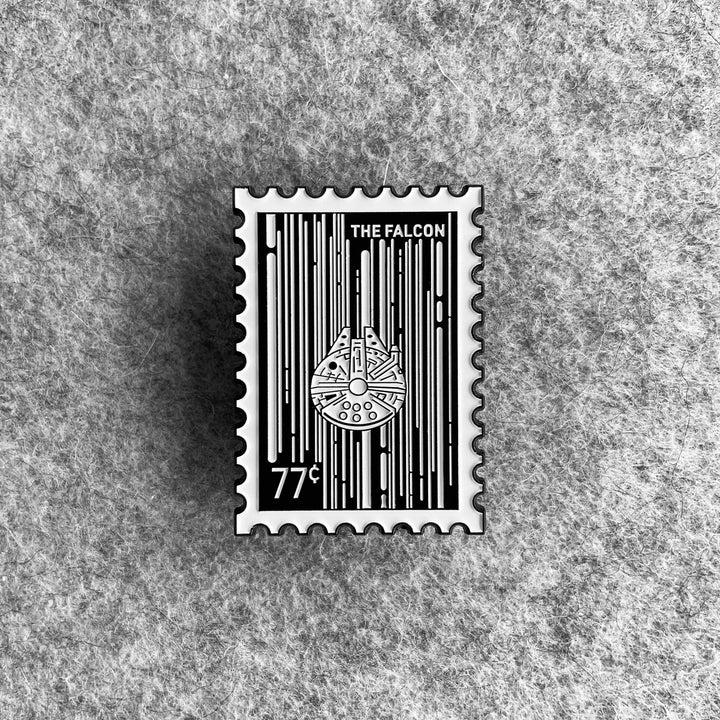 Star Wars Millennium Falcon Stamp Pin