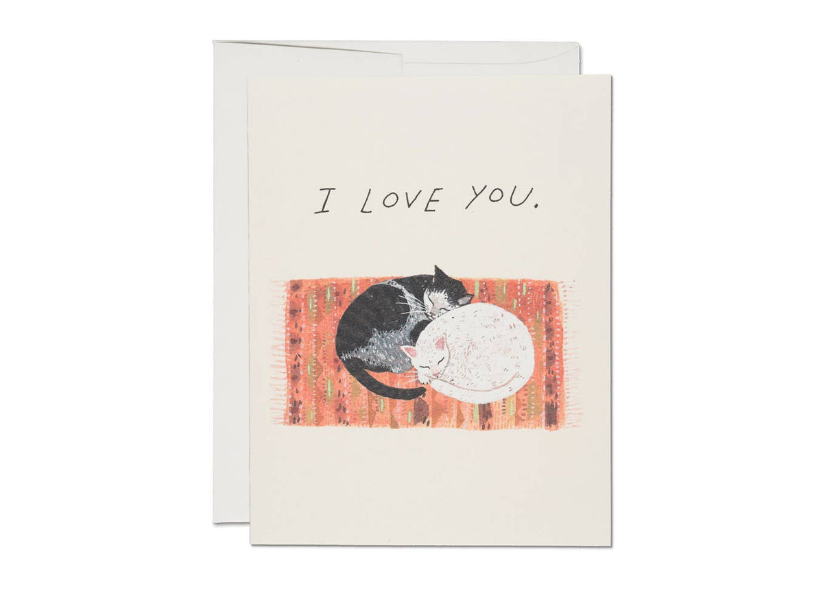 Cat Cuddle Card