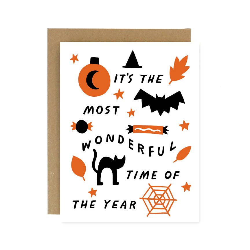 Halloween is the Most Wonderful Time of the Year Card