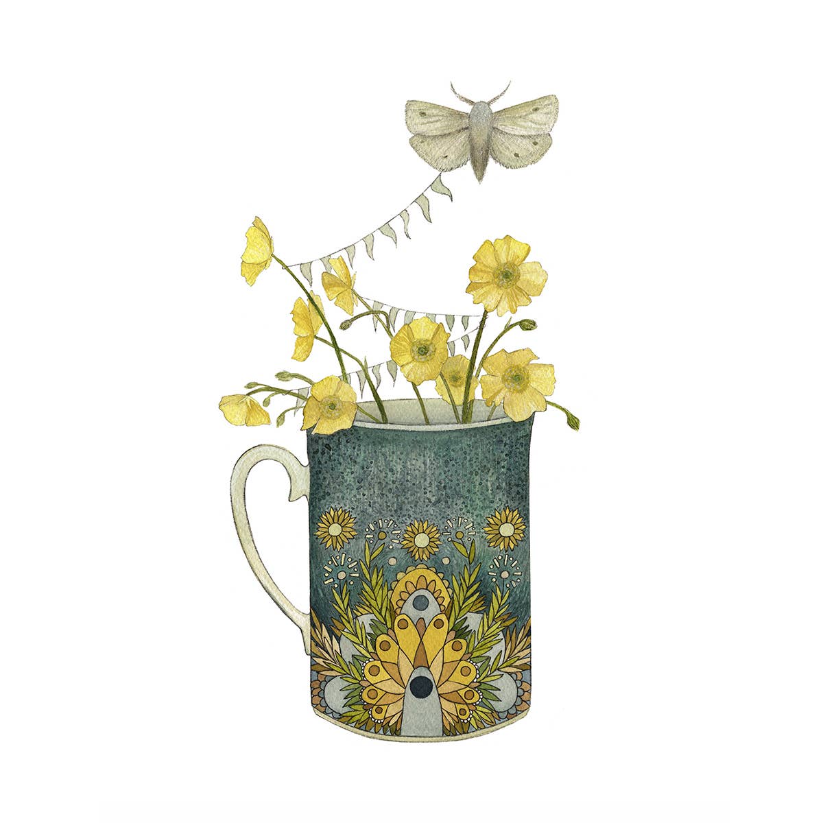 Collector of Cups Moth Card