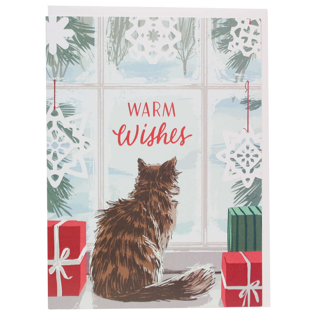 Indoor Cat Warm Wishes Card
