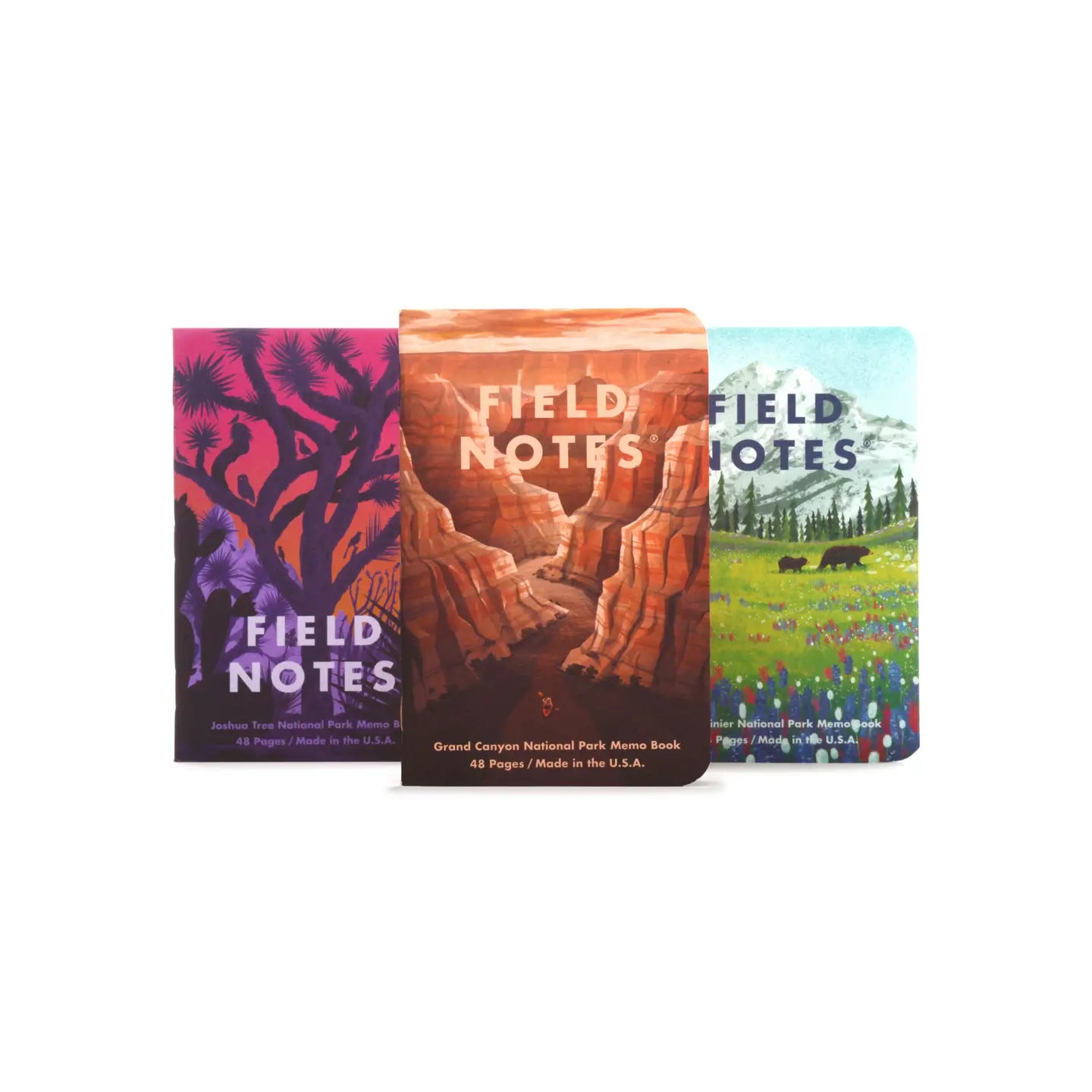 National Parks Pocket Notebook Pack - 6 Options