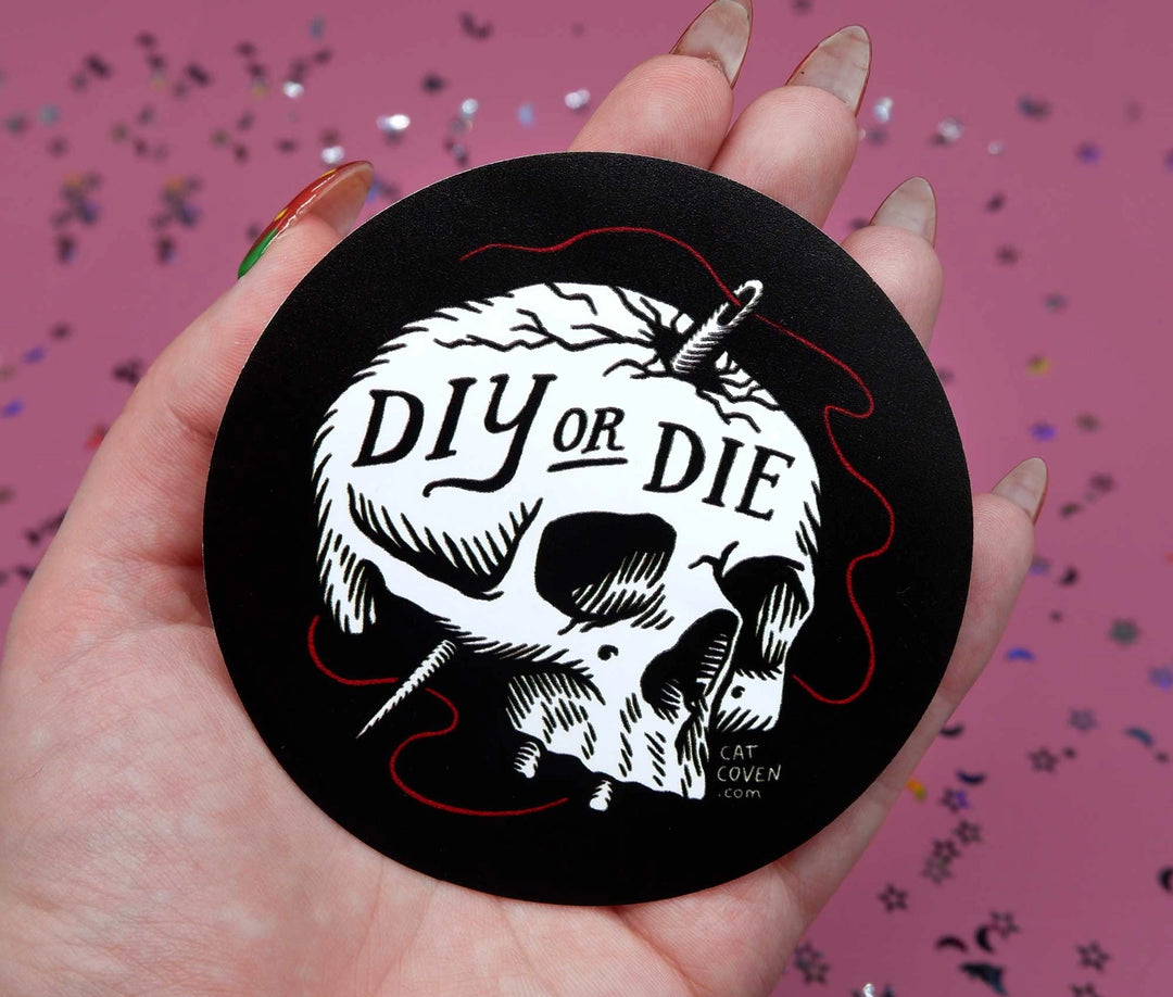 DIY or Die Sticker