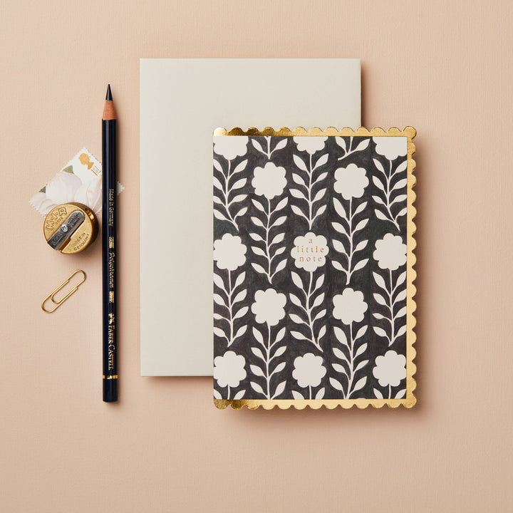 Ink Flora A Little Note Card