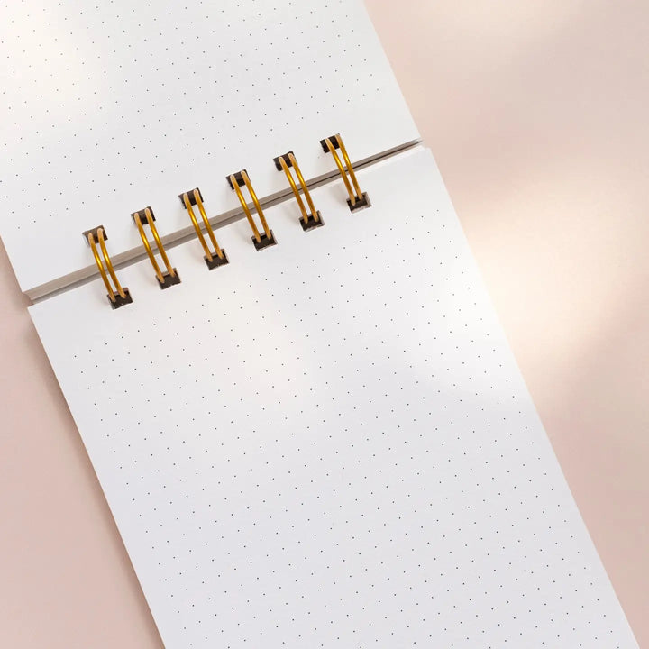 Vibrance Geometry Dotted Jotter Notebook