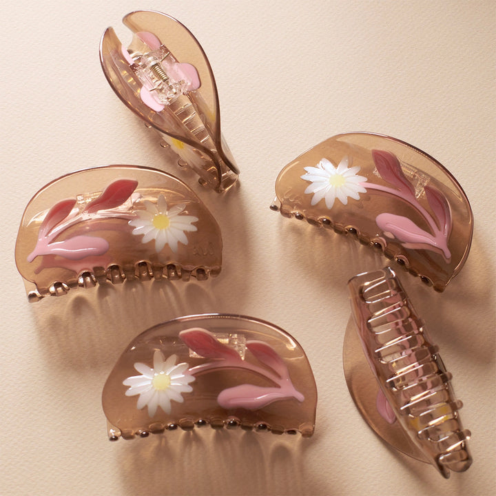 Marguerite Daisy Hair Claw Clip