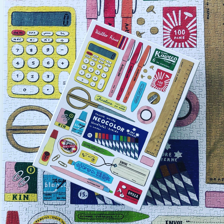 Stationery Supplies 1000 Piece Puzzle