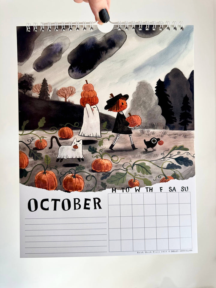 Pumpkin & Spice Undated Wall Calendar