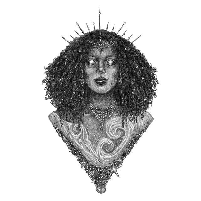 Mami Wata - African Goddess of Water, Fortune Print