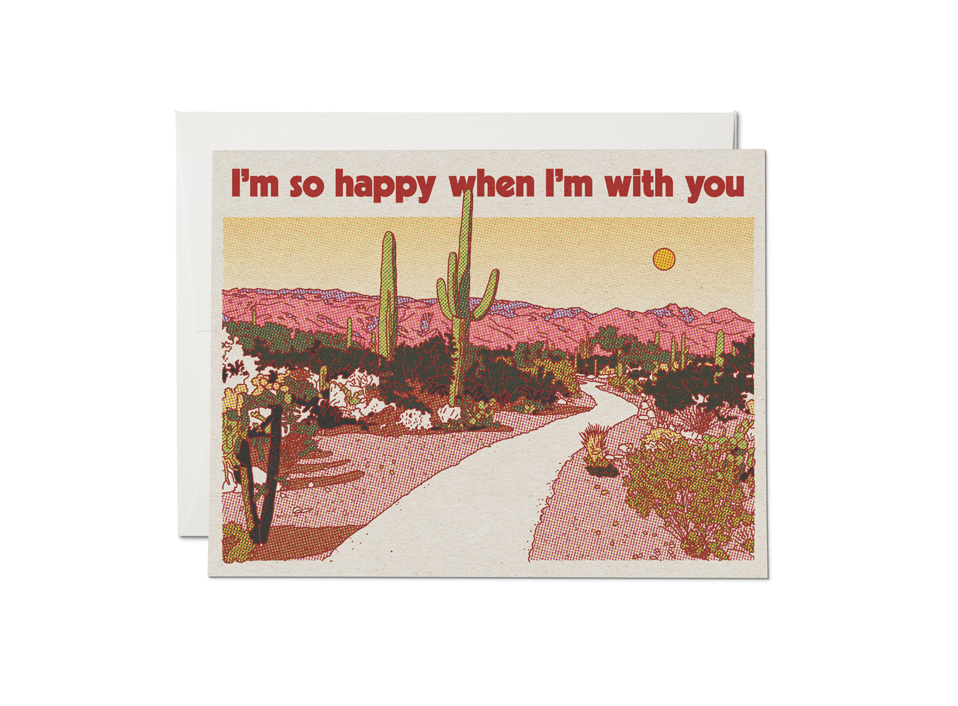 So Happy When I'm With You Card