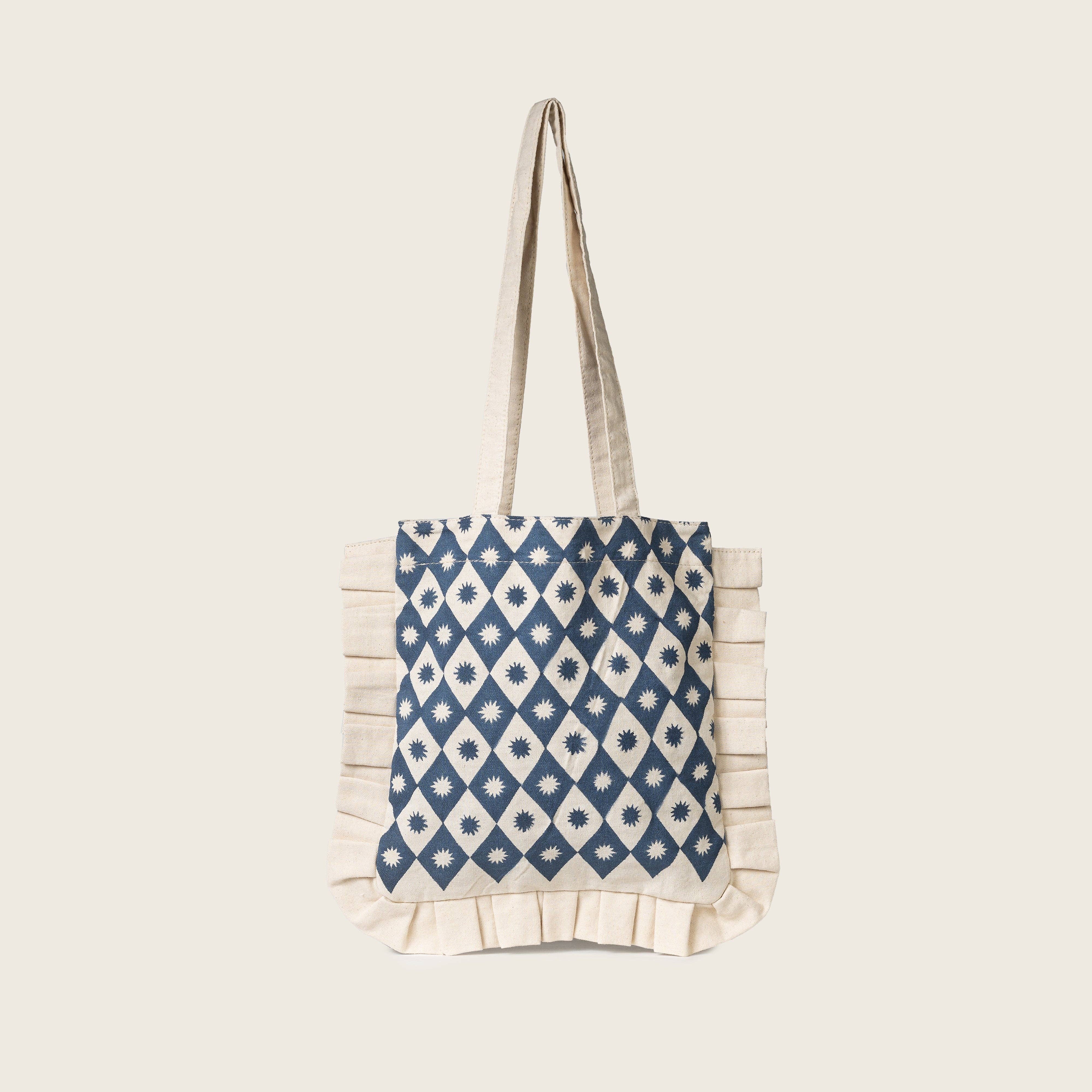 Block Printing Kit: Fern Ruffle Tote Set