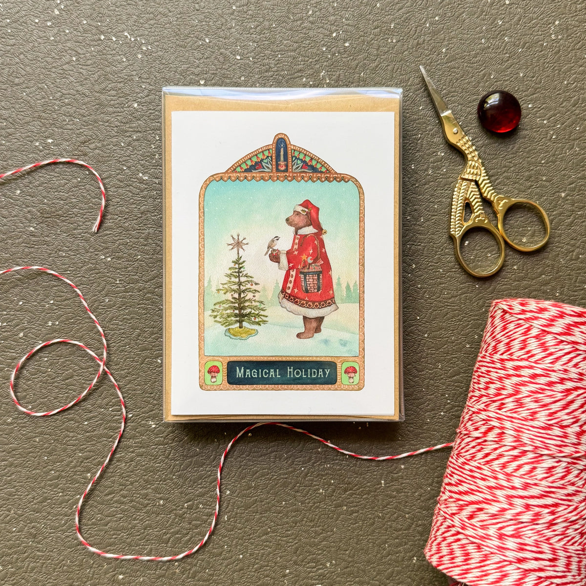 Magical Holiday Card Set