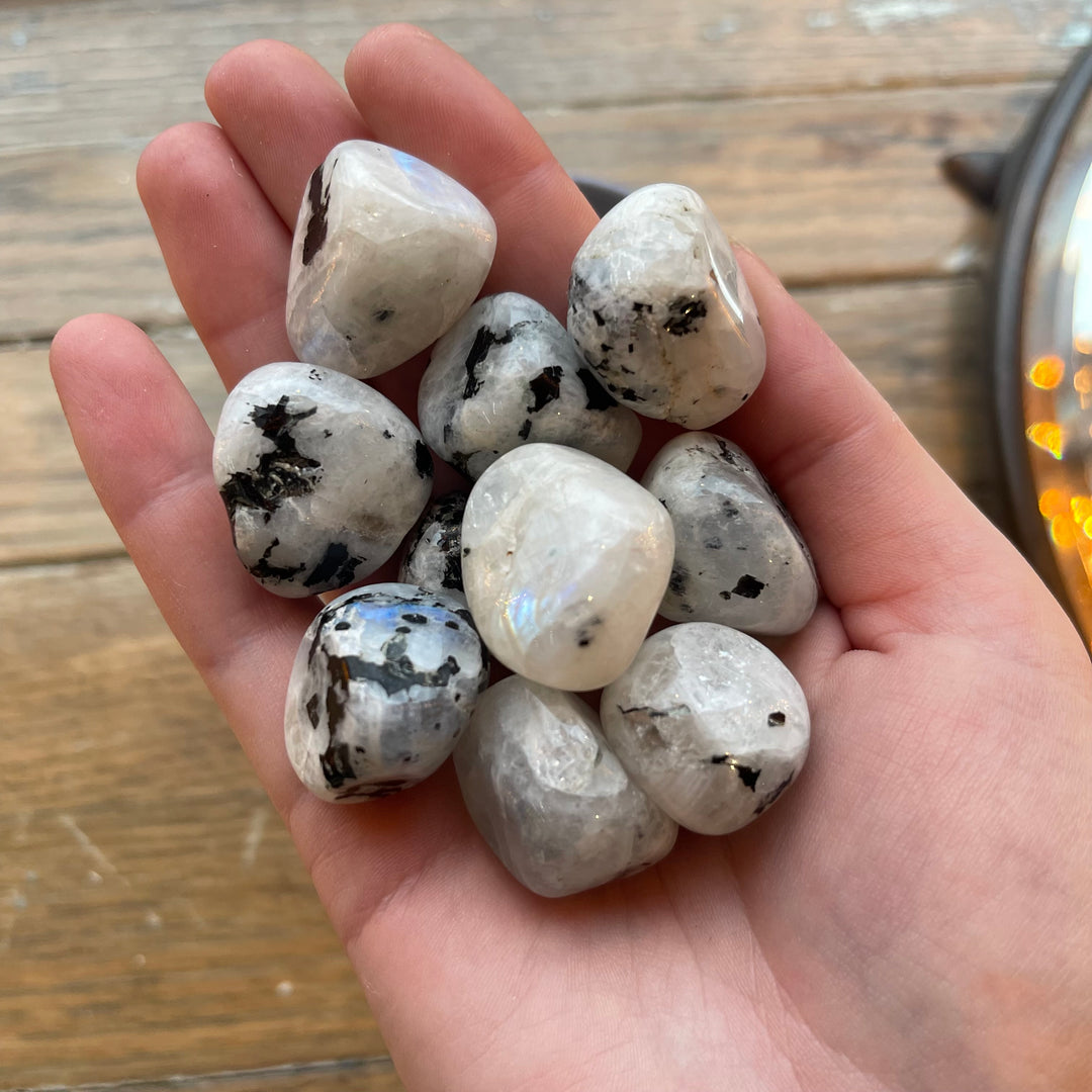 Rainbow Moonstone - Tumbles