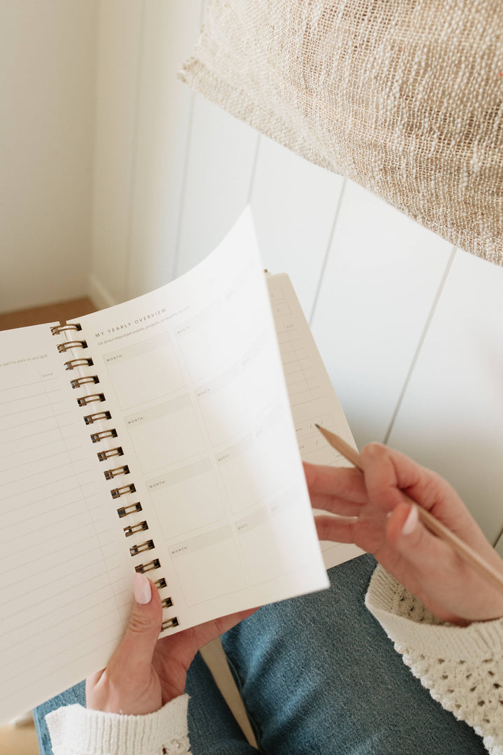 Quarterly Overview Undated Planner