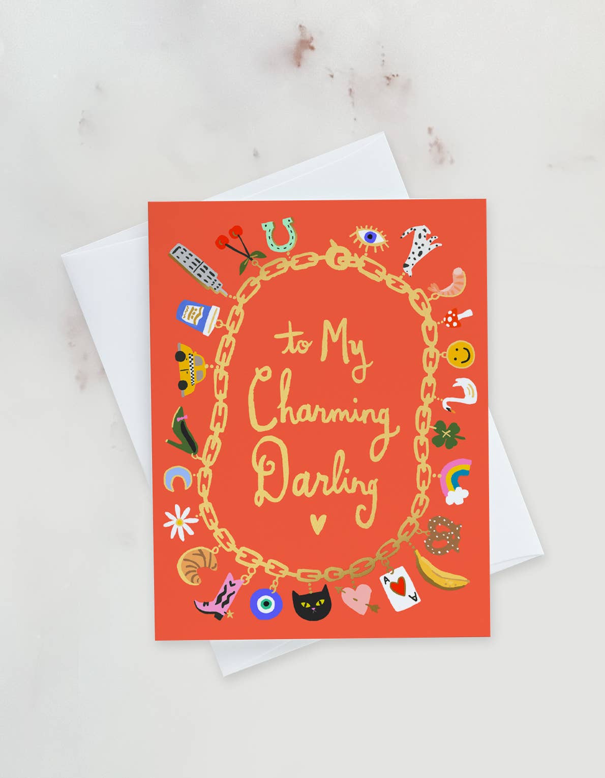 Charming Darling Love Card