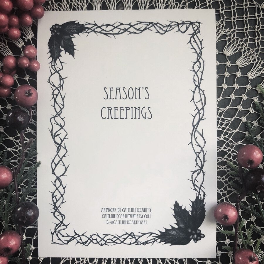 Season's Creepings Card