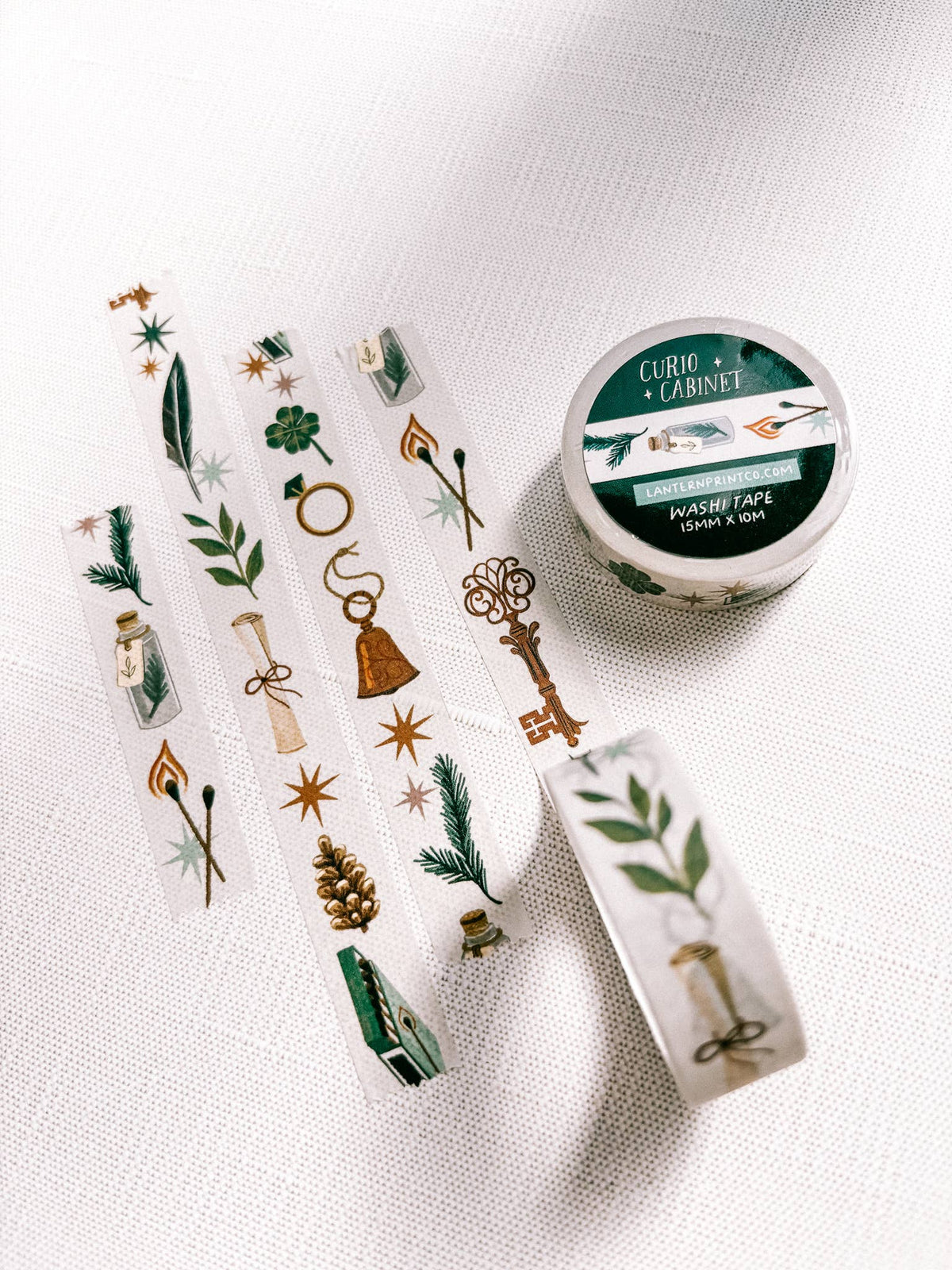 Curio Cabinet Washi Tape