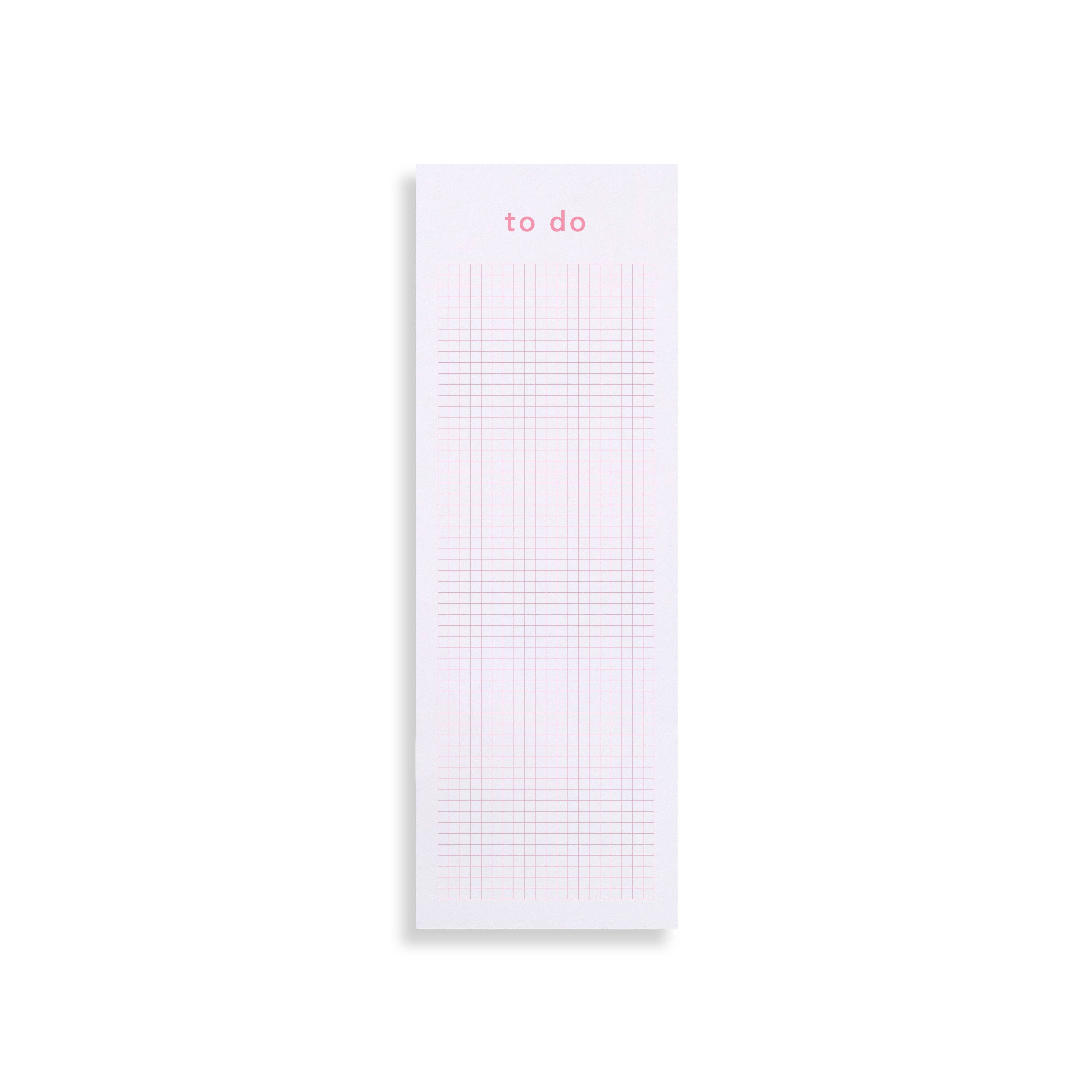 To Do Slim Chunky Pad