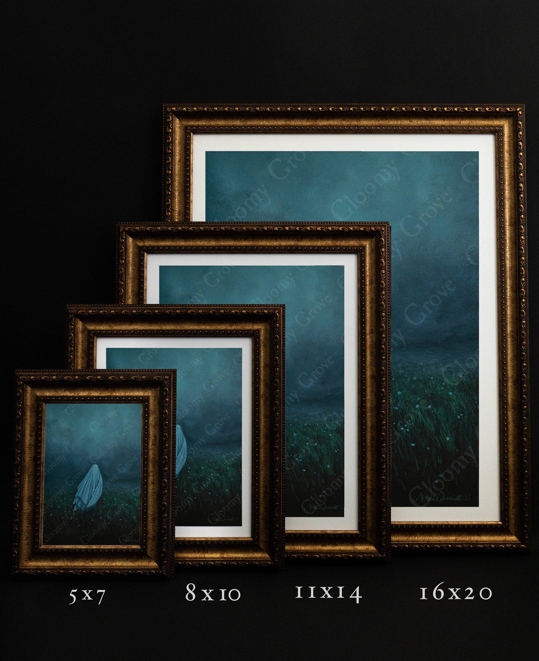 Desolate Ghost Art Print