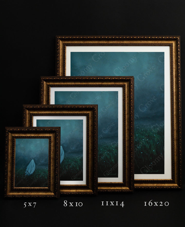 Desolate Ghost Art Print