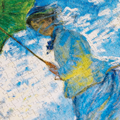 Monet - Woman With Parasol Puzzle