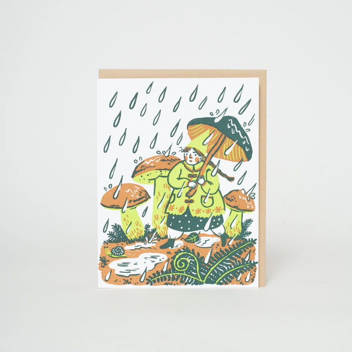 Rain Walk Gnome Card