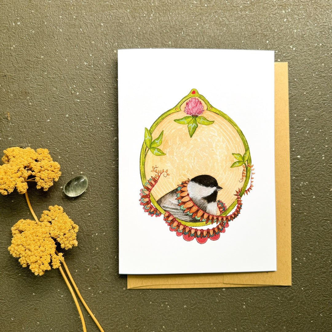 Chickadee of Clover Card