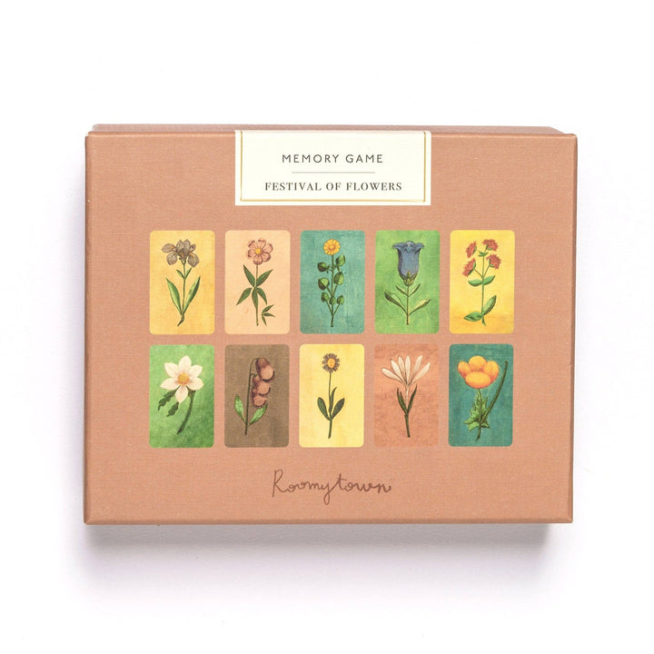 Festival of Flowers Memory Game