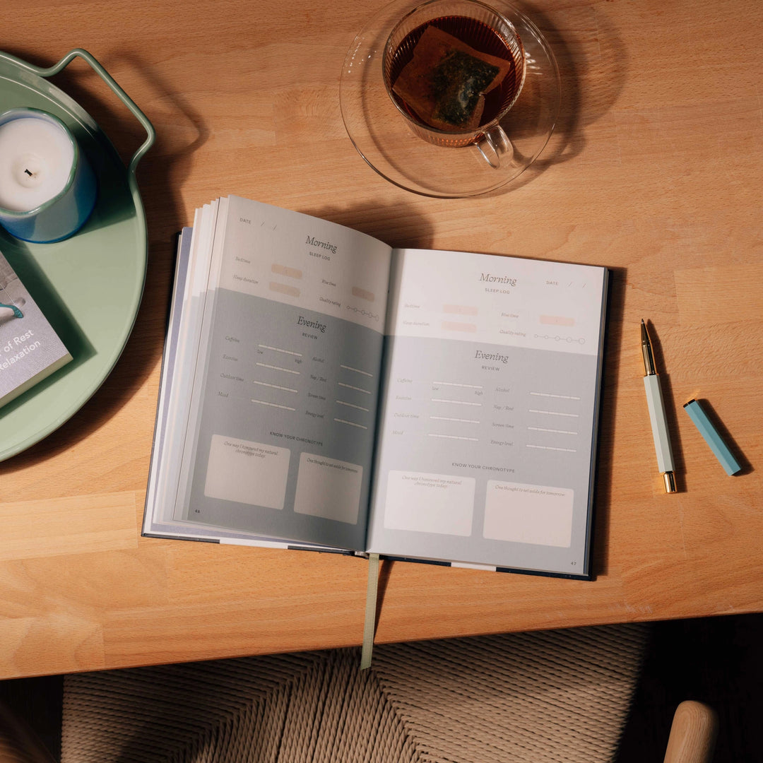 Papier Zodiac Foiled Guided Sleep Journal