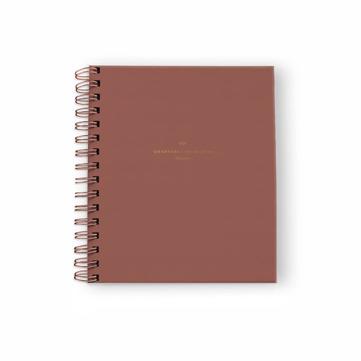 Quarterly Overview Undated Planner